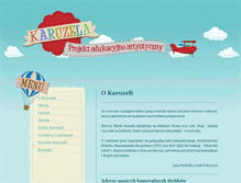 Tablet Screenshot of karuzela.edu.pl